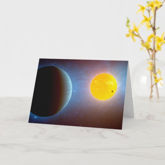 Kepler-10 Star System. Karte (Gelbe Blume)