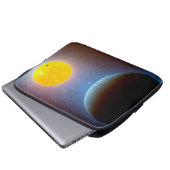 Kepler-10 Star System. Laptopschutzhülle (Vorne Knopf)