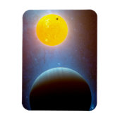 Kepler-10 Star System. Magnet (Vertikal)
