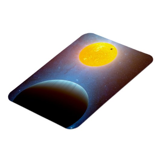 Kepler-10 Star System. Magnet (Linke Seite)