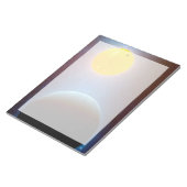 Kepler-10 Star System. Notizblock (angewinkelt)