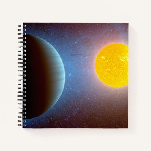 Kepler-10 Star System. Notizblock (Vorderseite)