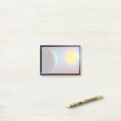 Kepler-10 Star System. Post-it Klebezettel (Auf Schreibtisch)