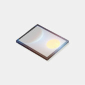 Kepler-10 Star System. Post-it Klebezettel (angewinkelt)