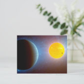 Kepler-10 Star System. Postkarte (Stehend Vorderseite)