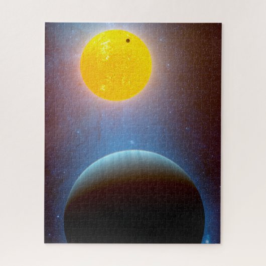 Kepler-10 Star System. Puzzle (Vertikal)