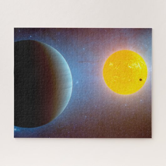 Kepler-10 Star System. Puzzle (Horizontal)