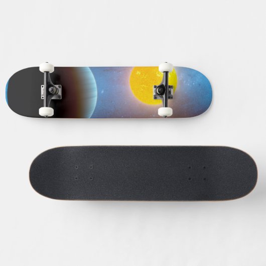 Kepler-10 Star System. Skateboard (Horizontal)