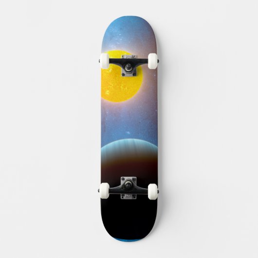 Kepler-10 Star System. Skateboard (Vorderseite)
