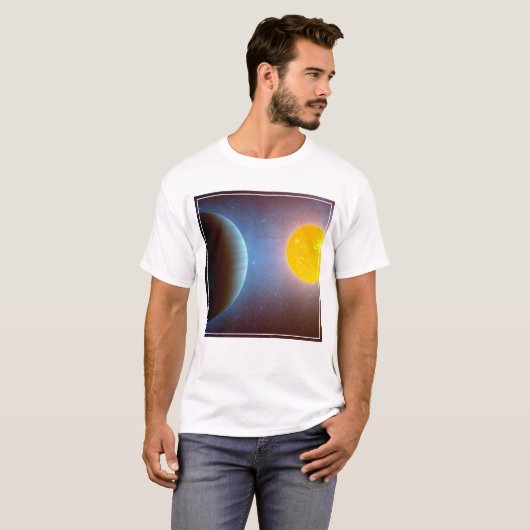 Kepler-10 Star System. T-Shirt (Vorne ganz)