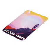 Kepler - 1647B Reiseposter Magnet (Linke Seite)