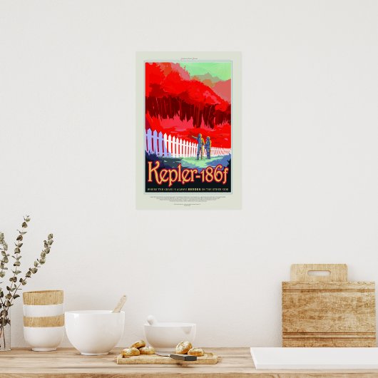 Kepler 16b, Travel Poster (Küche)