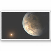 Kepler-186f Orbit eines fernen Sterns. Aufkleber (Vorderseite)