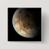 Kepler-186f Orbit eines fernen Sterns. Button (Vorderseite)