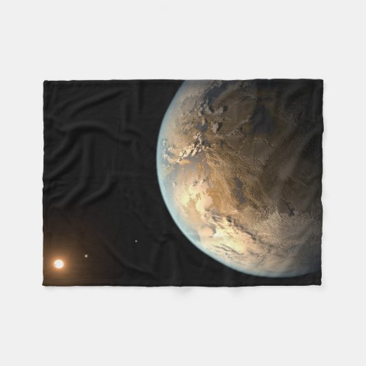 Kepler-186f Orbit eines fernen Sterns. Fleecedecke (Vorderseite (Horizontal))