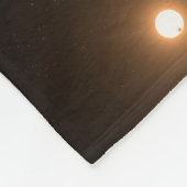 Kepler-186f Orbit eines fernen Sterns. Fleecedecke (Ecke)