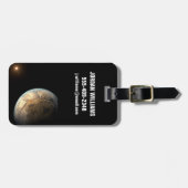 Kepler-186f Orbit eines fernen Sterns. Gepäckanhänger (Vorderseite horizontal)