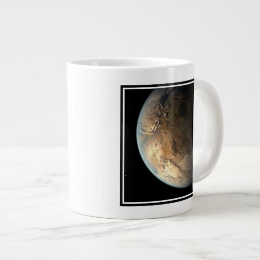 Kepler-186f Orbit eines fernen Sterns. Jumbo-Tasse (Vorderseite Rechts)