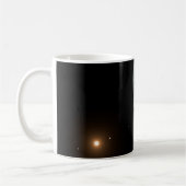 Kepler-186f Orbit eines fernen Sterns. Kaffeetasse (Links)