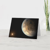 Kepler-186f Orbit eines fernen Sterns. Karte (Vorderseite)