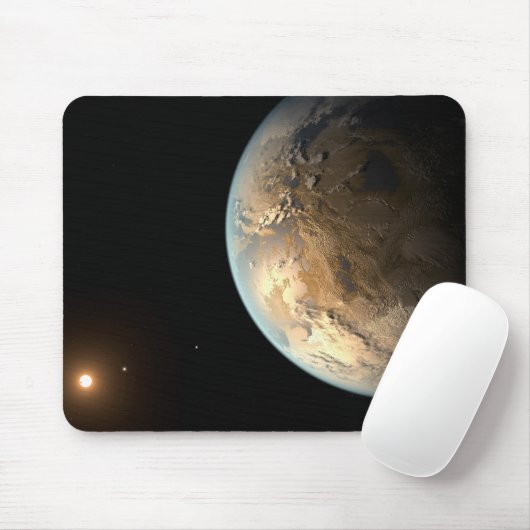 Kepler-186f Orbit eines fernen Sterns. Mousepad (Mit Mouse)