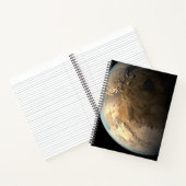 Kepler-186f Orbit eines fernen Sterns. Notizblock (Innenseite)
