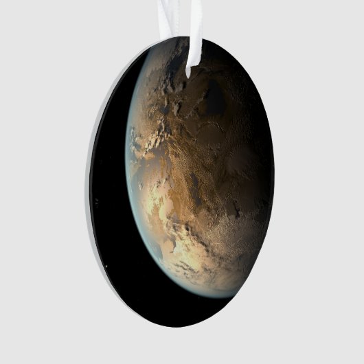 Kepler-186f Orbit eines fernen Sterns. Ornament (Vorderseite)