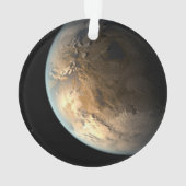 Kepler-186f Orbit eines fernen Sterns. Ornament (Rückseite)