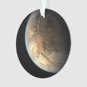 Kepler-186f Orbit eines fernen Sterns. Ornament (Vorderseite)