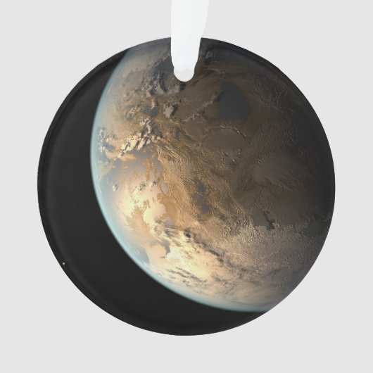 Kepler-186f Orbit eines fernen Sterns. Ornament (Vorderseite)