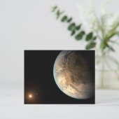 Kepler-186f Orbit eines fernen Sterns. Postkarte (Stehend Vorderseite)