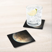 Kepler-186f Orbit eines fernen Sterns. Rechteckiger Pappuntersetzer (Vor Ort)