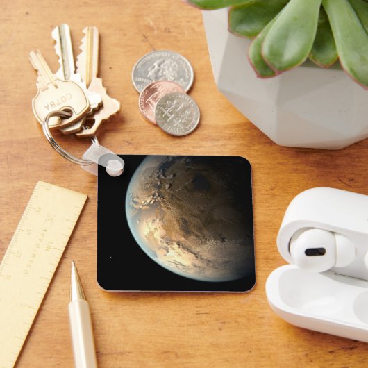 Kepler-186f Orbit eines fernen Sterns. Schlüsselanhänger (Schreibtisch)