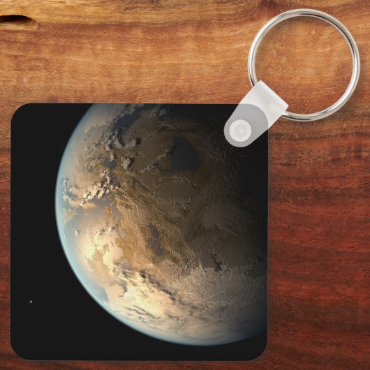 Kepler-186f Orbit eines fernen Sterns. Schlüsselanhänger (Rückseite)