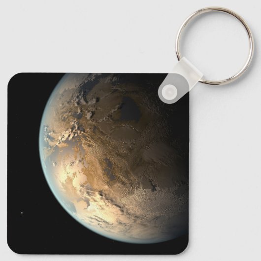 Kepler-186f Orbit eines fernen Sterns. Schlüsselanhänger (Rückseite)