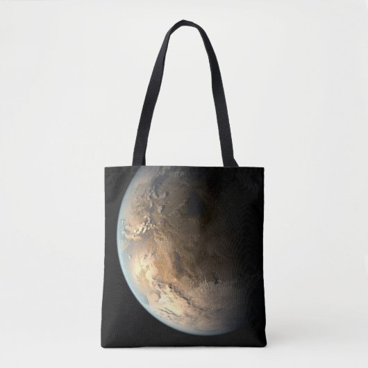 Kepler-186f Orbit eines fernen Sterns. Tasche (Vorderseite)