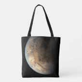 Kepler-186f Orbit eines fernen Sterns. Tasche (Rückseite)