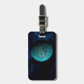 Kepler 22b, ein extrasolarer Planet. Gepäckanhänger (Vorderseite vertikal)