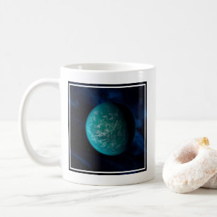 Kepler 22b, ein extrasolarer Planet. Kaffeetasse