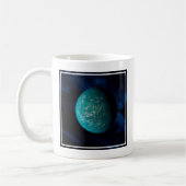 Kepler 22b, ein extrasolarer Planet. Kaffeetasse (Links)