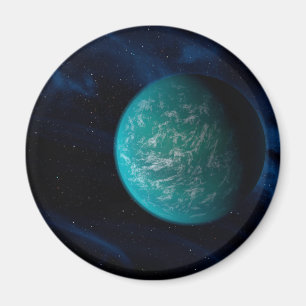Kepler 22b, ein extrasolarer Planet. Magnet
