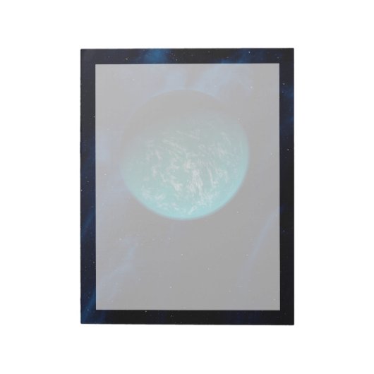 Kepler 22b, ein extrasolarer Planet. Notizblock (Rotiert)