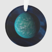 Kepler 22b, ein extrasolarer Planet. Ornament (Vorderseite)