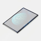 Kepler 22b, ein extrasolarer Planet. Post-it Klebezettel (angewinkelt)