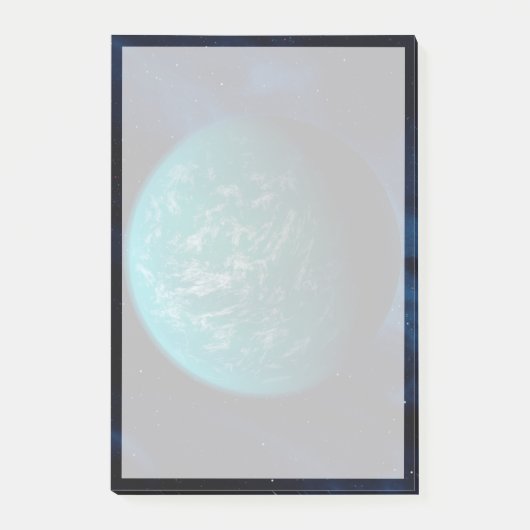 Kepler 22b, ein extrasolarer Planet. Post-it Klebezettel (Vorderseite)