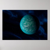 Kepler 22b, ein extrasolarer Planet. Poster (Vorne)