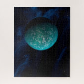 Kepler 22b, ein extrasolarer Planet. Puzzle (Vertikal)