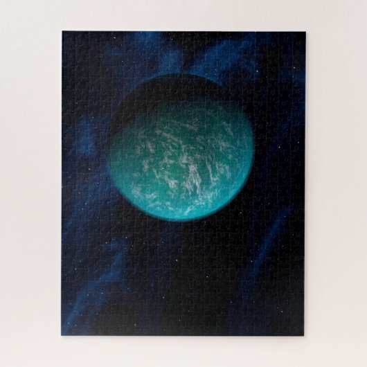Kepler 22b, ein extrasolarer Planet. Puzzle (Vertikal)