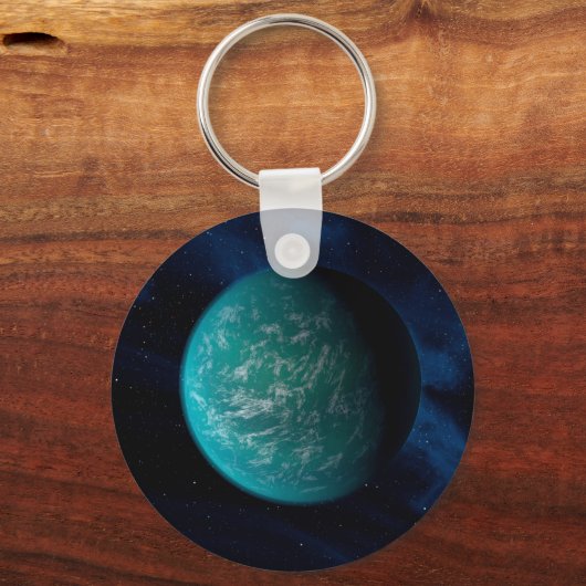 Kepler 22b, ein extrasolarer Planet. Schlüsselanhänger (Rückseite)