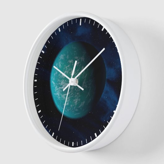 Kepler 22b, ein extrasolarer Planet. Uhr (Winkel)